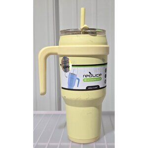 Reduce Cold1 Yellow 40 oz Vacuum Insulated Stainless Tumbler Travel Mug READ